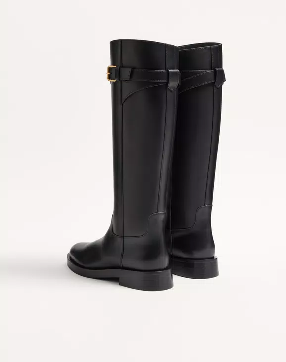 Valentino Vlogo Signature Calfskin Boot 30Mm - Image 4